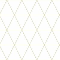 Origin Wallcoverings City Chic 347682 - Wit / Goud Behang