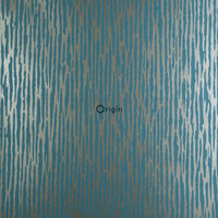 Origin Wallcoverings Couture 307116 - Blauw / Groen Behang