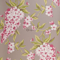 Origin Wallcoverings Couture 307137 - Roze / Bruin Behang