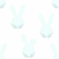 Origin Wallcoverings Hide &amp; Seek 347488 - Wit / Blauw Behang