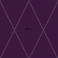 Origin Wallcoverings Metropolitan 345715 - Paars Behang