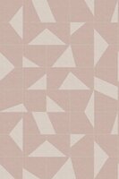 Origin Wallcoverings Natural Fabrics 357231 - Roze Behang