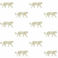 Origin Wallcoverings Precious 347685 - Wit / Goud Behang