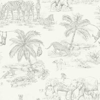 Origin Wallcoverings Precious 347692 - zilver / Wit / Grijs Behang