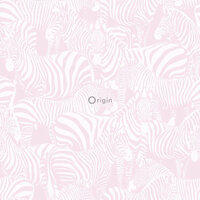 Origin Wallcoverings Upstairs Downstairs 346835 - Roze Behang