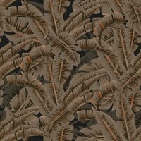 Origin Wallcoverings Wunderkammer 347441 - Oranje / Bruin Behang