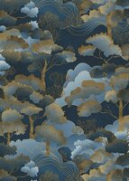 Dutch Wall Decor Elle Decoration 4 10448-08 / 1044808 Blauw Behang