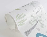 AS Creation Lilly &amp; Luis Behangrand - 77141-1 / 771411 Blauw