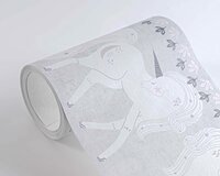 AS Creation Lilly &amp; Luis Behangrand - 77147-1 / 771471 Grijs