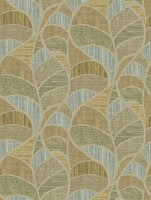 HookedOnWalls Umami (incl. Gratis Lijm*) 30209 Beige / Blauw / Groen