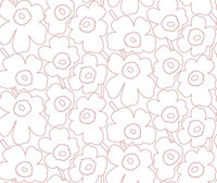 HookedOnWalls Marimekko Volume 07 (incl. Gratis Lijm*) 25911 Paars / Cr&egrave;me