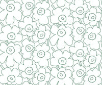 HookedOnWalls Marimekko Volume 07 (incl. Gratis Lijm*) 25913 Groen / Cr&egrave;me