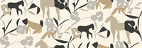 HookedOnWalls Marimekko Volume 07 (incl. Gratis Lijm*) 25926 Grijs / Zwart / Beige / Cr&egrave;me