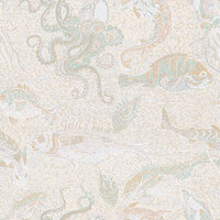 HookedOnWalls Scalamandre (incl. Gratis Lijm*) JV26050 Cr&egrave;me