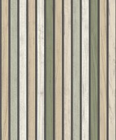Dutch Wallcoverings Illusion B312-04 Groen / Beige / Wit