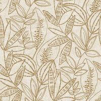Dutch Wallcoverings Karuna A71801 - Crème / Goud