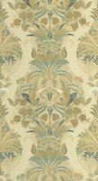 Casadeco Heritage (incl. Gratis Lijm*) HETA201227293 - Groen / Beige / Wit
