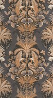 Casadeco Heritage (incl. Gratis Lijm*) HETA201229411 - Zwart / Grijs / Oranje / Beige