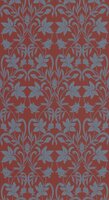 Casadeco Heritage (incl. Gratis Lijm*) HETA201238665 - Blauw / Oranje