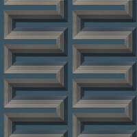 Dutch Wallcoverings Renaissance 2 RE521076 Zwart / Grijs / Taupe / Blauw