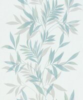 Noordwand Mona 82461 - Wit / Groen / Metallic