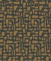 Noordwand Zen DWP0364-04 - Zwart / Metallic
