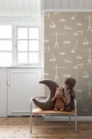 Esta Home Pom Pom Pie 139970 (incl. Gratis Lijm*) Beige