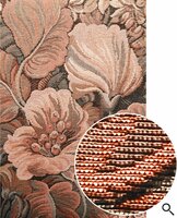 Esta Home Bloemen 159507 (incl. Gratis Lijm*) Terracotta