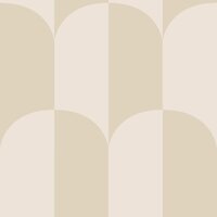 Esta Home Art Deco 139991 (incl. Gratis Lijm*) Beige