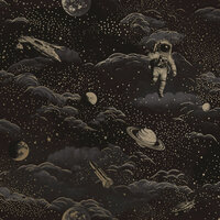 Dutch Wallcoverings Adventure Awaits Zwart Goud 14050