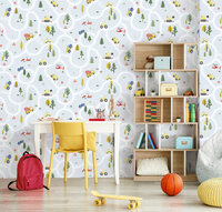 Dutch Wallcoverings Adventure Awaits Blauw 14082