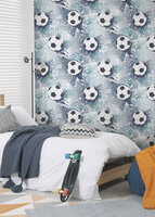 Dutch Wallcoverings Adventure Awaits Blauw 14093