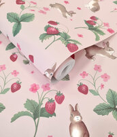 Dutch Wallcoverings Adventure Awaits Roze 14141