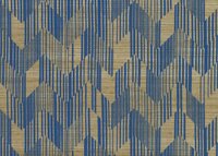 Arte Missoni Home Wallcoverings 05 MI10527  (incl. Gratis Lijm*) Taupe / Blauw