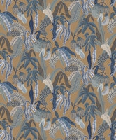 Masureel Romance ROM003  (incl. Gratis Lijm*) Wit / Beige / Blauw