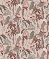 Masureel Romance ROM004  (incl. Gratis Lijm*) Wit / Zwart / Roze / Terracotta