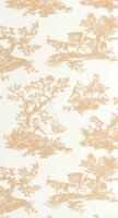 Casadeco Les Belles Toiles De Jouy 2 BTJD201691313 (incl. Gratis Lijm*) Beige