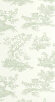 Casadeco Les Belles Toiles De Jouy 2 BTJD201697117 (incl. Gratis Lijm*) Groen