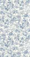 Casadeco Les Belles Toiles De Jouy 2 BTJD201726505 (incl. Gratis Lijm*) Blauw