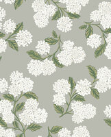 Eijffinger Rifle Paper co. RI5144 (incl. Gratis Lijm*) Wit / Grijs / Groen