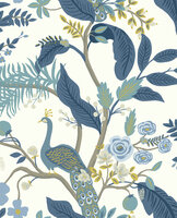 Eijffinger Rifle Paper co. RI5173 (incl. Gratis Lijm*) Wit / Beige / Blauw