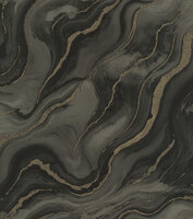 Rasch Factory VI 497663 Zwart / Goud