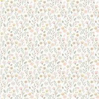 Dutch Wallcoverings Sweet Dreams A832-03 Roze / Geel