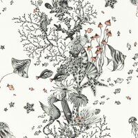 Clarke &amp; Clarke Emma Shipley Mythica Wallcoverings W0218/03 Geel