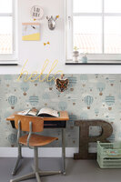 Esta Home Wolken Dieren 363215 Blauw