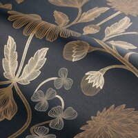 Casamance Isadora 70450916 (incl. Gratis Lijm*) Zwart