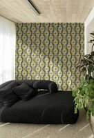 Noordwand Hohenberger Line &amp; Leaf 81439 Groen