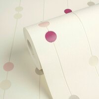 AS Creation Kids Studio 20851-4 / 208514 Cr&egrave;me / Rood / Beige / Roze