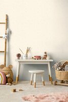 AS Creation Kids Studio 79212-1 / 792121 Wit / Roze / Metallic