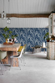 Esta Home Jungle Fever 139000 (*Gratis Lijm Actie) - Blauw